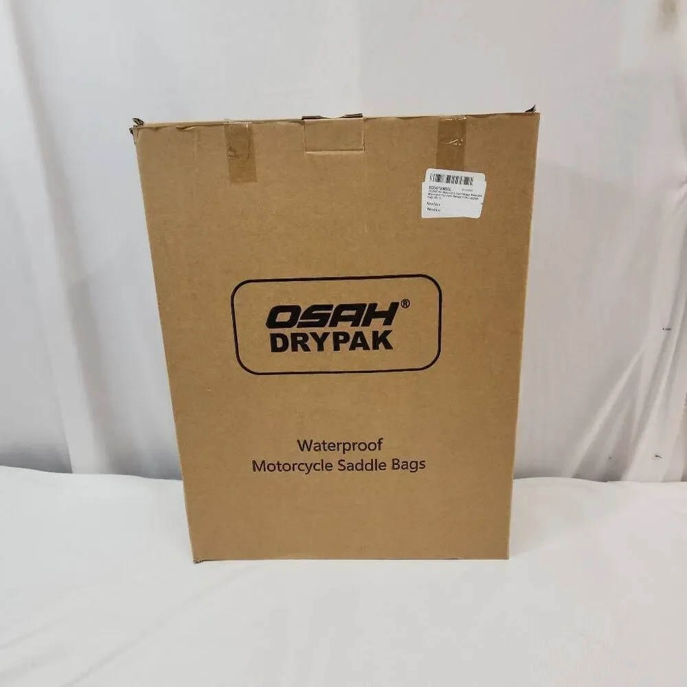 OSAH Drypak NEW Motorcycle Saddlebags Waterproof Motorcycle Panniers Storage Sid